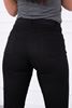 Picture of PLUS SIZE BLACK STRETCH TROUSER WITH TAPERED LEG